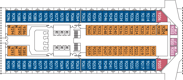 Deck 9 Azzurro