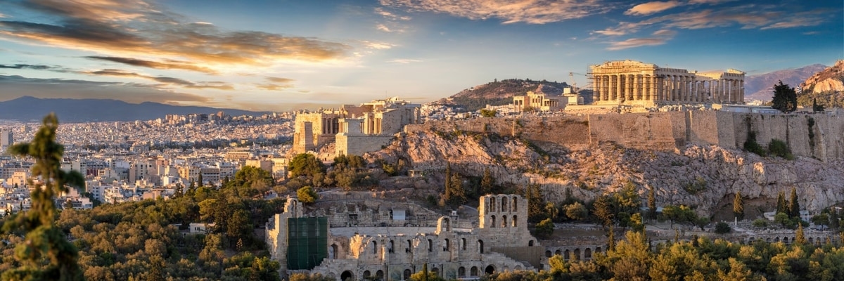 Fly og cruise fra Athen – sommer 2026