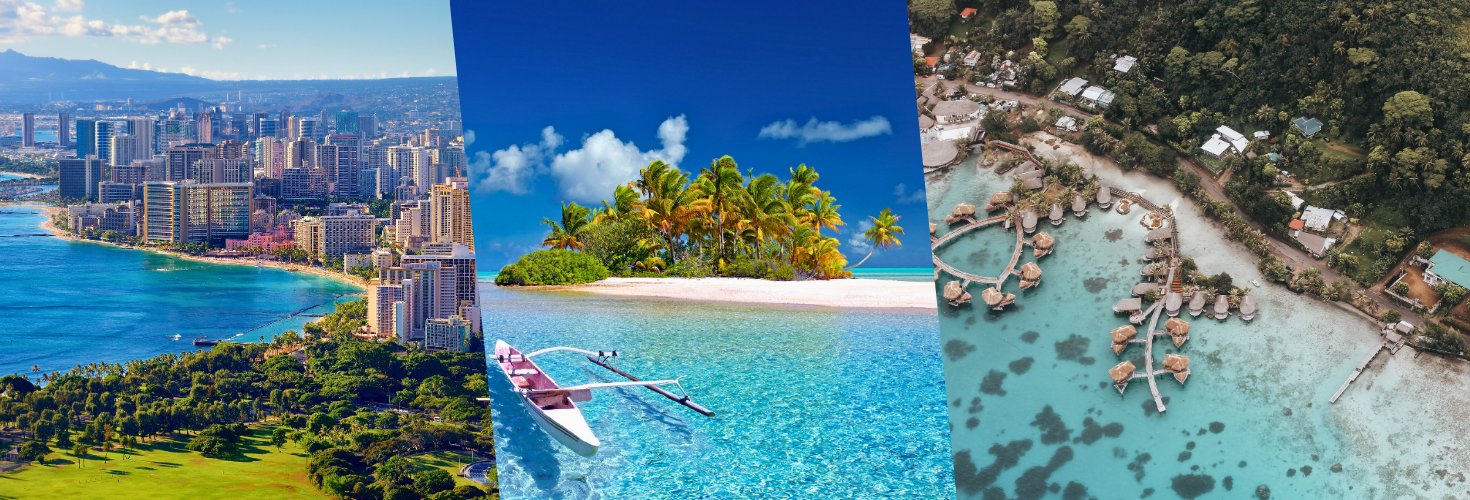 Hawaii to Tahiti package!