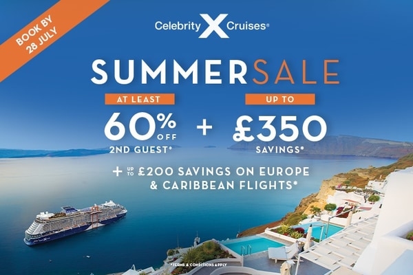 Summer Sale with Celebrity Cruises!