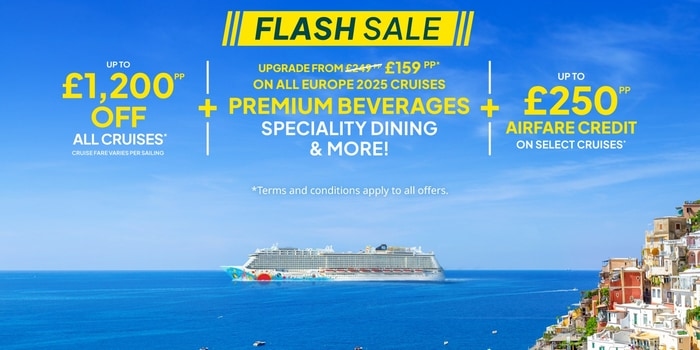 Discounted More At Sea! Book by June 16th