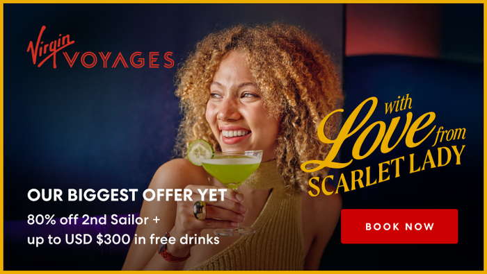 80% Off 2nd Sailor + free Bar Tab