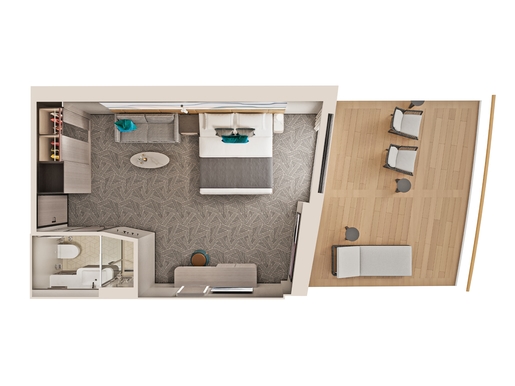 MyCruise Norwegian-Cruise-Line Aqua Kahytter Suite SL2