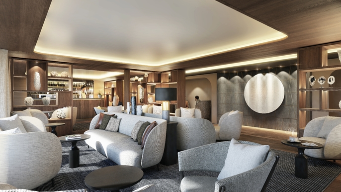 MyCruise Ponant Le-Commandant-Charcot Offentlige-arealer Barer-lounger-atrium3