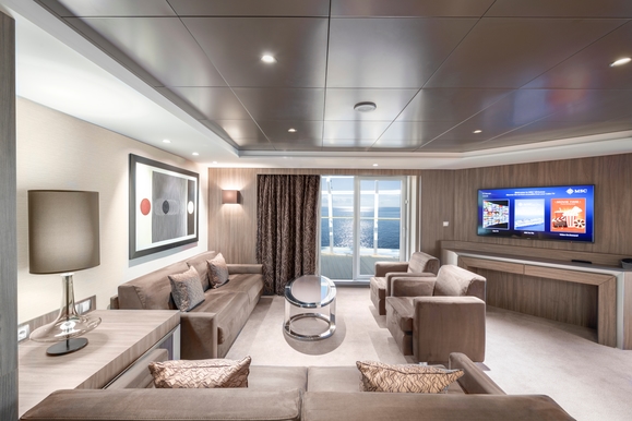 MyCruise MSC Euribia Kahytter Suite YC33