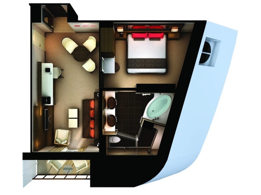 MyCruise Norwegian-Cruise-Line Getaway Kahytter Suite HG3