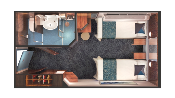 MyCruise Norwegian-Cruise-Line Gem Kahytter Indvendig IX2