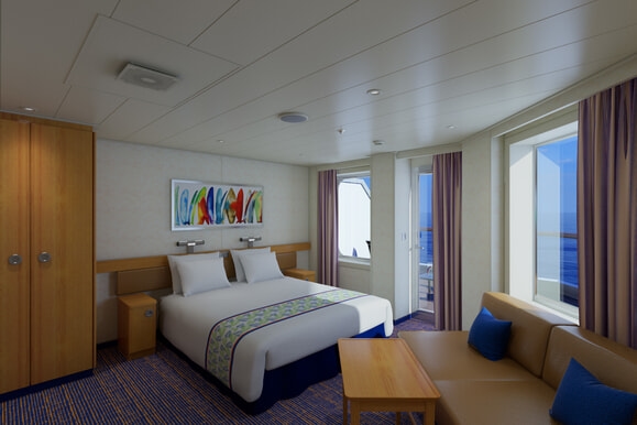 MyCruise Carnival Sunrise Kahytter Balkon 9C3