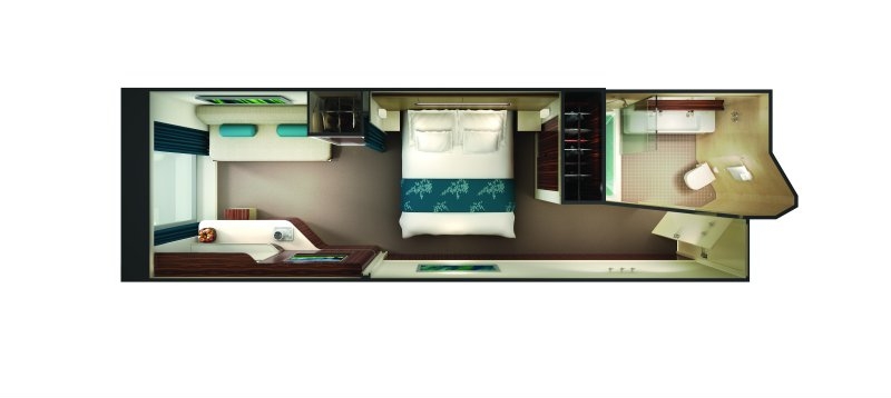 MyCruise Norwegian-Cruise-Line Breakaway Kahytter Udvendig O4,O53