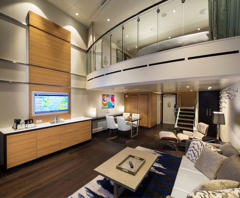 MyCruise Royal-Caribbean-Cruise-Line Sprectrum-of-the-Seas Kahytter Suite GL1