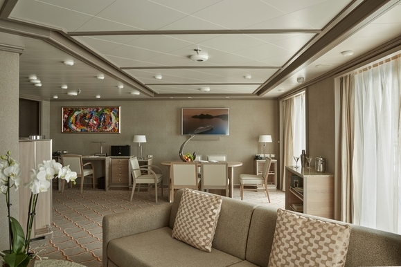 MyCruise Silversea Silver-Moon Kahytter Suite G1,G22