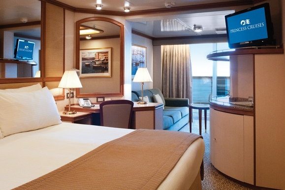 MyCruise Princess-Cruises CROWN Kahytter Suite MX1