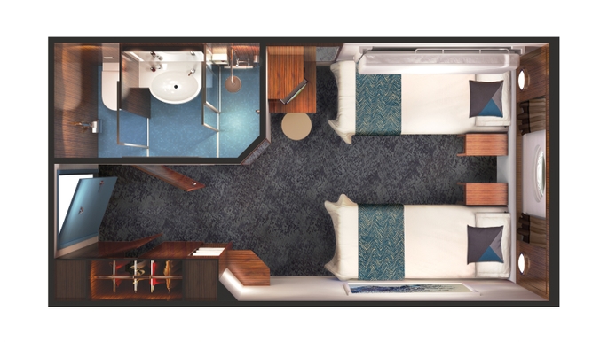 MyCruise Norwegian-Cruise-Line Gem Kahytter Udvendig OX4