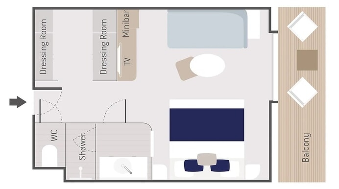 MyCruise Ponant Le-Bougainville Kahytter Suite DS3,DS4,DS5,DS63