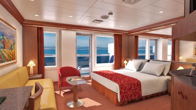 MyCruise Carnival Freedom Kahytter Suite OX1