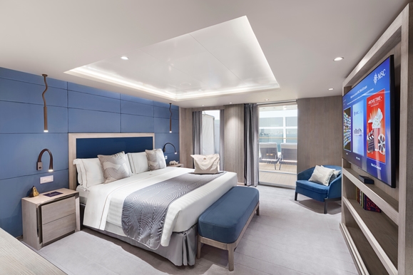 MyCruise MSC World-America Kahytter Suite YC44