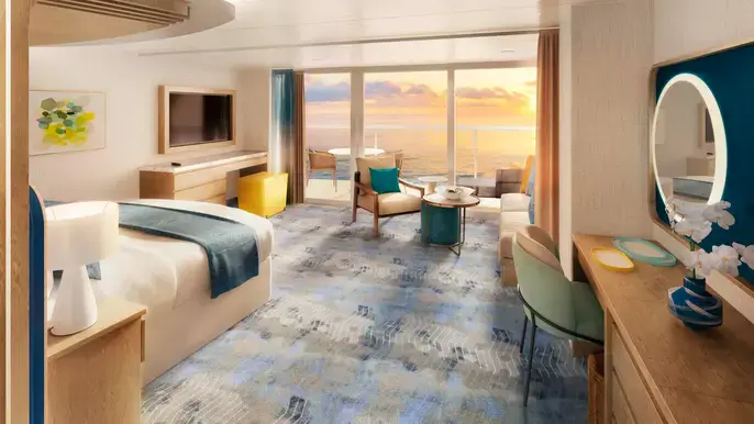 MyCruise Royal-Caribbean-Cruise-Line Icon-of-the-Seas Kahytter Suite SS1