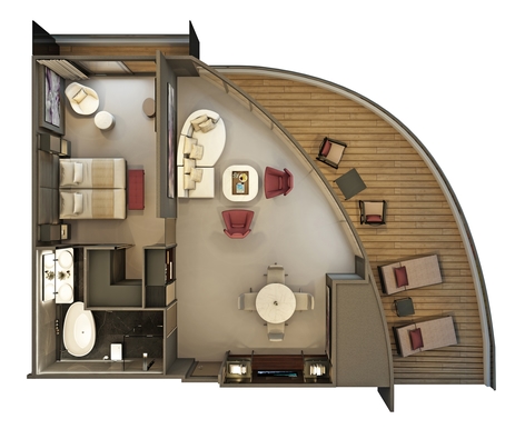 MyCruise Scenic Scenic-Eclipse Kahytter Suite P,GP6