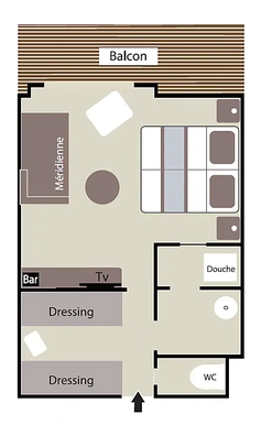 MyCruise Ponant Le-Soleal Kahytter Suite DS64