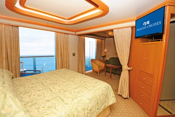 MyCruise Princess-Cruises SAPPHIRE Kahytter Suite SX1