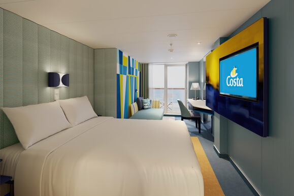 MyCruise Costa-Cruises Toscana Kahytter Balkon BX4