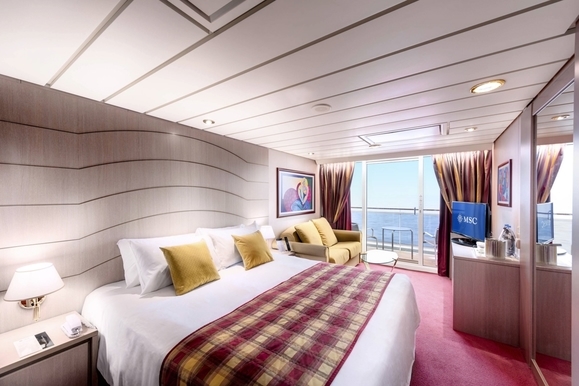 MyCruise MSC Lirica Kahytter Suite SXX1