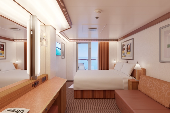 MyCruise Carnival Luminosa Kahytter Balkon BX1