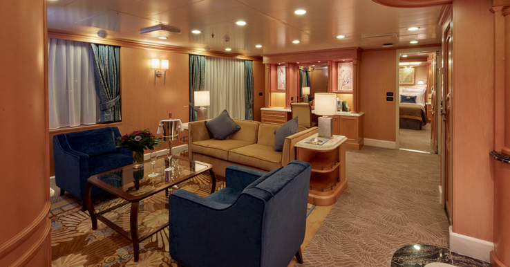 MyCruise Cunard Queen-Elizabeth Kahytter Suite Q13