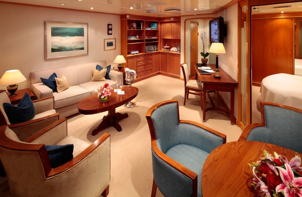 MyCruise SeaDream SeaDream-II Kahytter Suite OS1