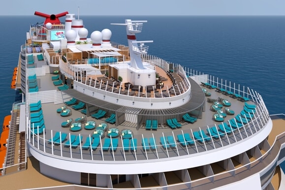 MyCruise Carnival Jubilee Offentlige-arealer Luftfoto3