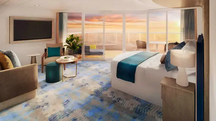 MyCruise Royal-Caribbean-Cruise-Line Icon-of-the-Seas Kahytter Suite JT1