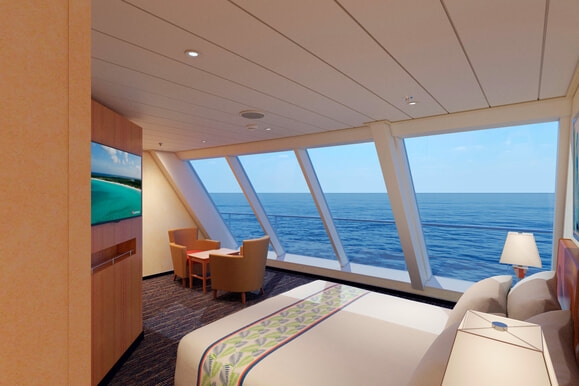 MyCruise Carnival Paradise Kahytter Udvendig 6J