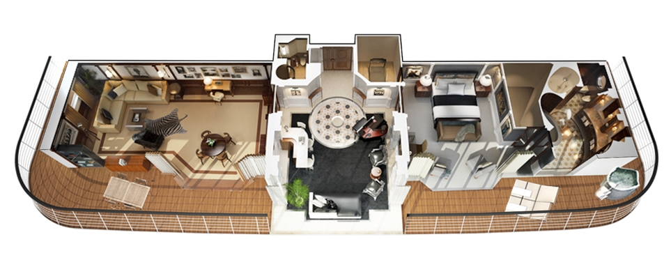 MyCruise Oceania-Cruises Oceania-Marina Kahytter Suite OS6