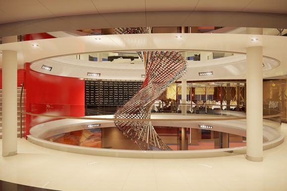 MyCruise Holland-America-Line Rotterdam Offentlige-arealer Barer-lounger-atrium4
