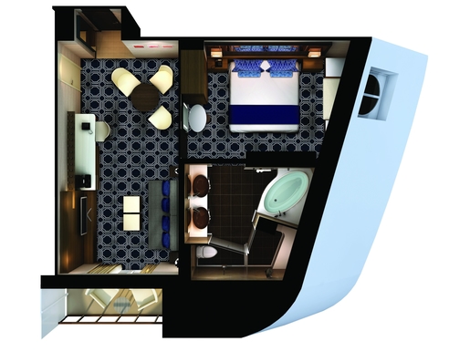 MyCruise Norwegian-Cruise-Line Encore kahytter Suite HG2