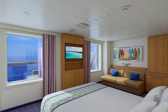 MyCruise Carnival Sunrise Kahytter Balkon 8X2