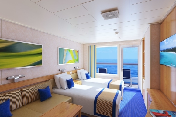 MyCruise Carnival Radiance Kahytter Balkon 8X3