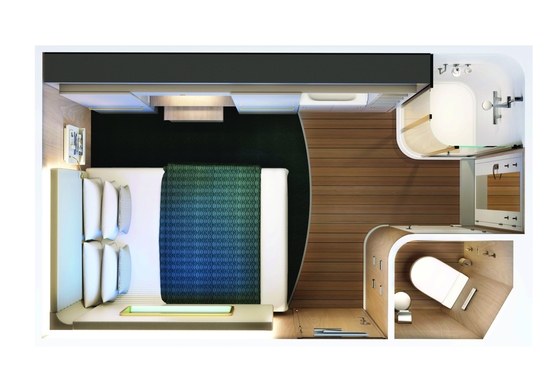 MyCruise Norwegian-Cruise-Line Encore kahytter Indvendig T14