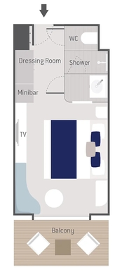 MyCruise Ponant Le-Bougainville Kahytter Balkon PR4,PR5,PR62