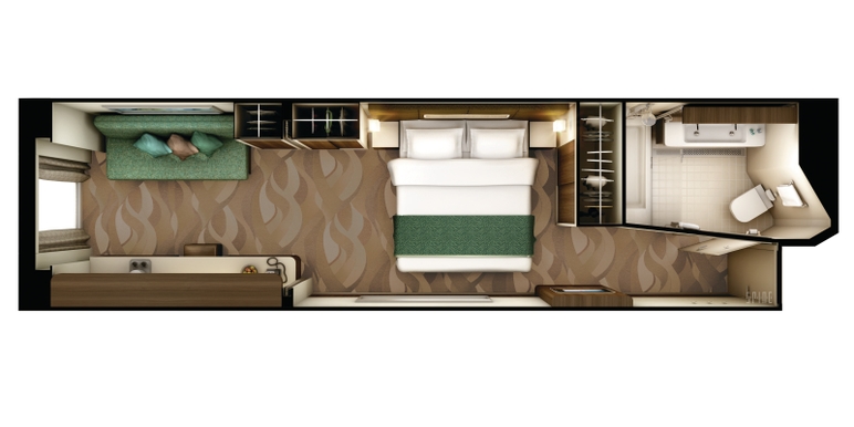 MyCruise Norwegian-Cruise-Line Escape Kahytter Udvendig O4,O52