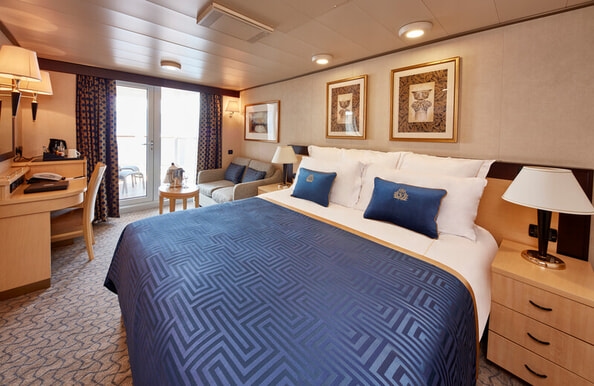 MyCruise Cunard Queen-Victoria Kahytter Balkon A1,A21