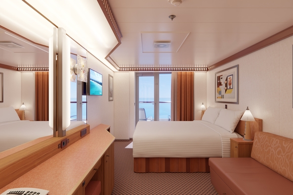 MyCruise Carnival Luminosa Kahytter Balkon 8M,8N1