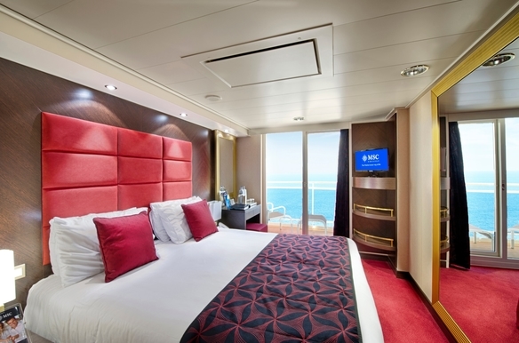 MyCruise MSC Divina Kahytter Balkon BX2