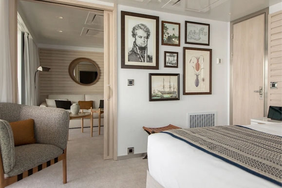 MyCruise Ponant Le-Dumont-d-Urville Kahytter Suite SA5