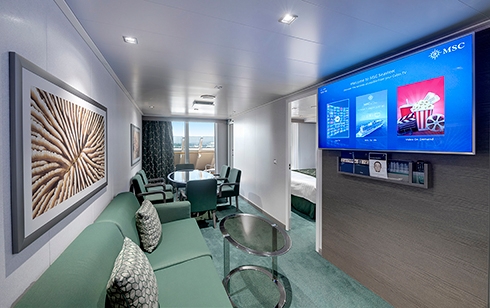 MyCruise MSC Seascape Kahytter Suite GS1