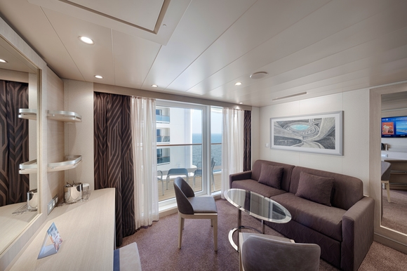 MyCruise MSC World-America Kahytter Suite SLP2