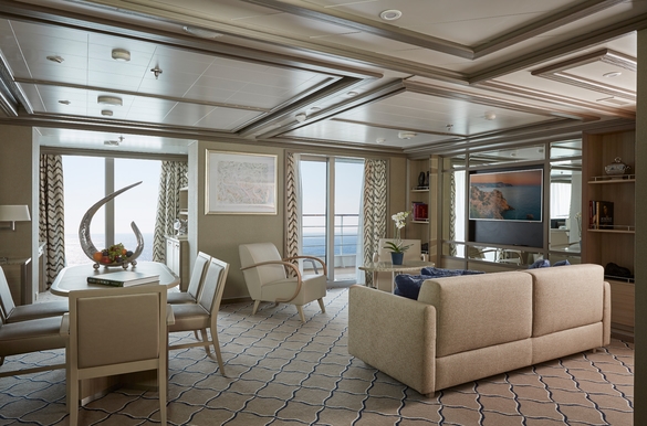 MyCruise Silversea Silver-Moon Kahytter Suite O1,O22