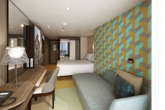 MyCruise Costa-Cruises Smeralda Kahytter Balkon BX1