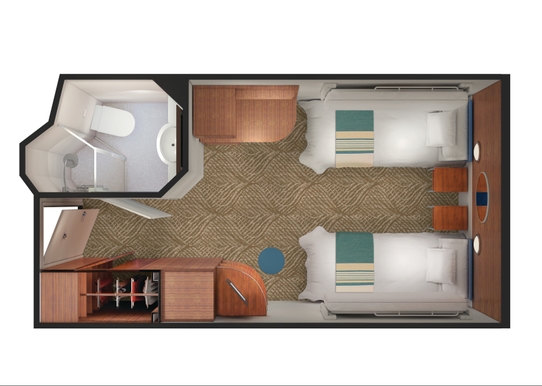 MyCruise Norwegian-Cruise-Line Pride-of-America Kahytter Indvendig IX3