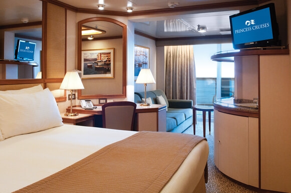 MyCruise Princess-Cruises RUBY Kahytter Suite MX1